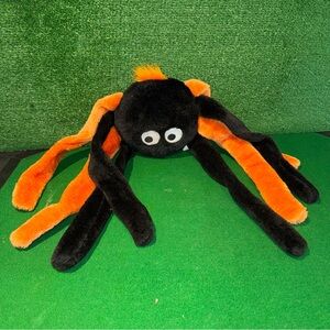 Zippy Paws Halloween Spiderz – Black 1 round squeaker Toy size: 20 x 5 x 2 in